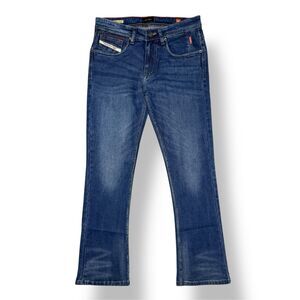 DIESEL John Men’s 32x30 Bootcut Jeans Stretch Denim Hipster Western NEW